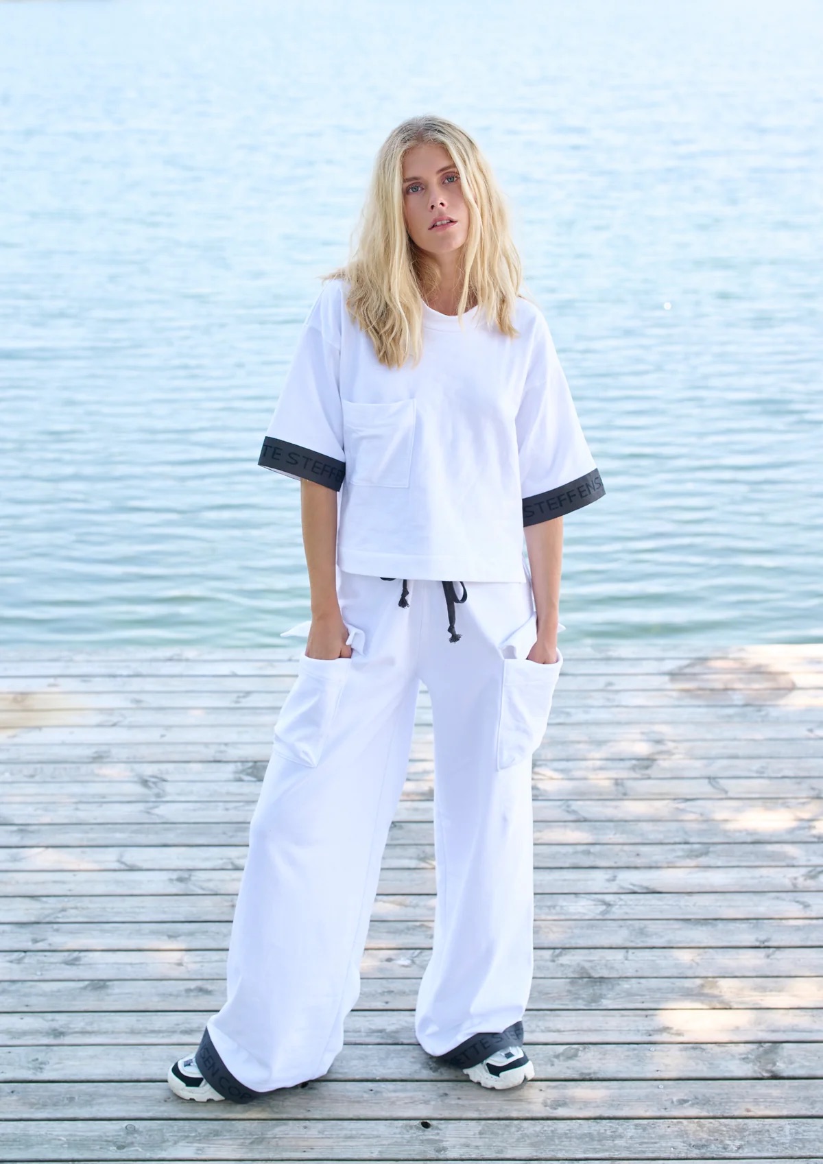 Henriette Steffensen Cargo trousers in White - Image 2