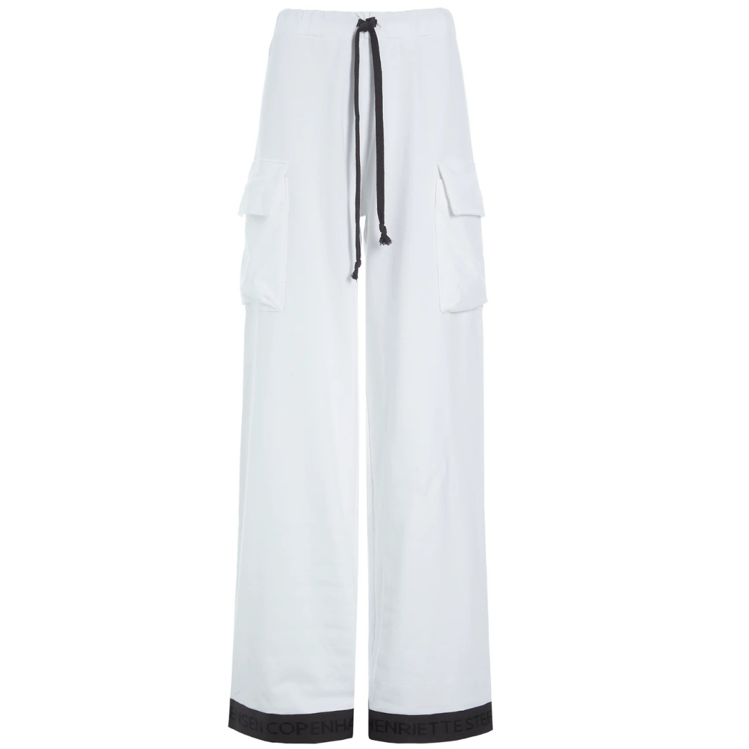 Henriette Steffensen Cargo trousers in White