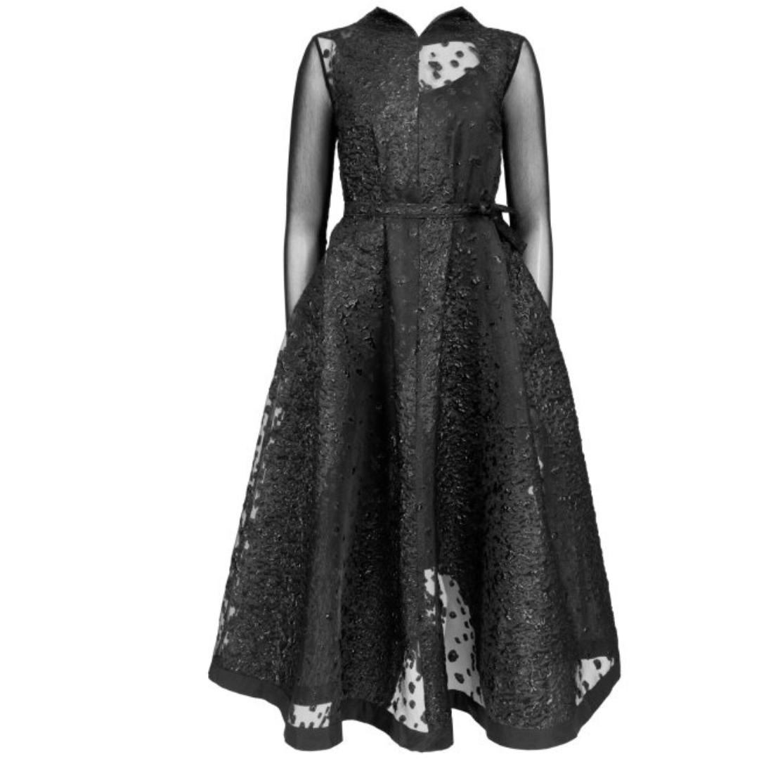 Xenia Irmo Dress in Black - Image 2