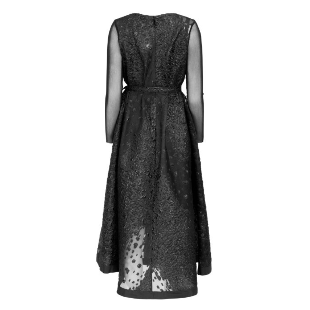 Xenia Irmo Dress in Black - Image 3