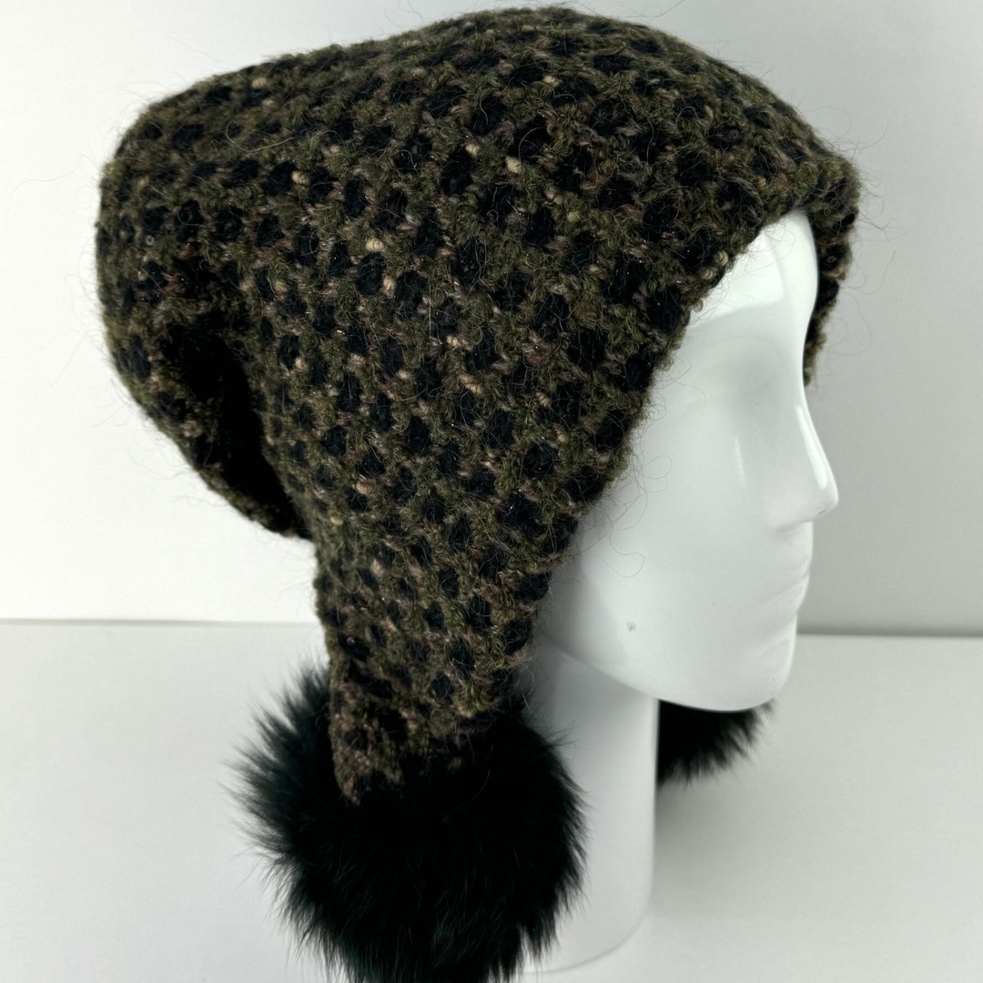 Vizio Cocoricci Hat in Green/Black