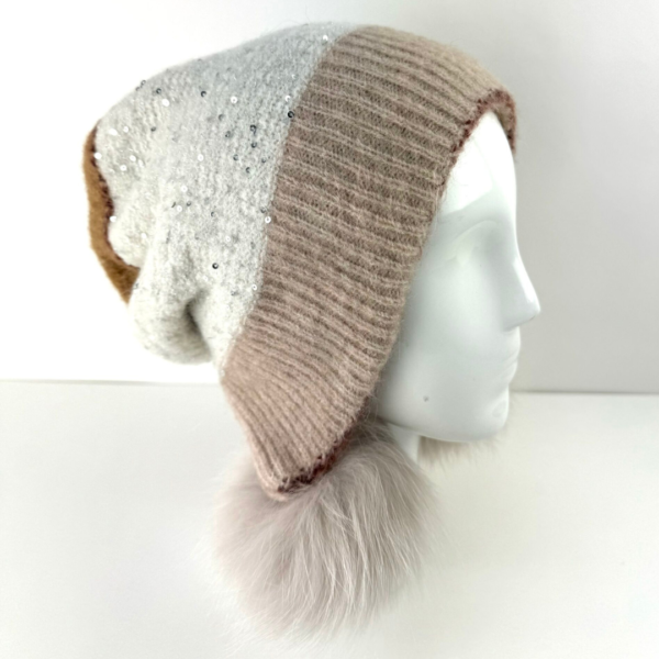 Vizio Sid Riga Trend Hat in Beige/Cream