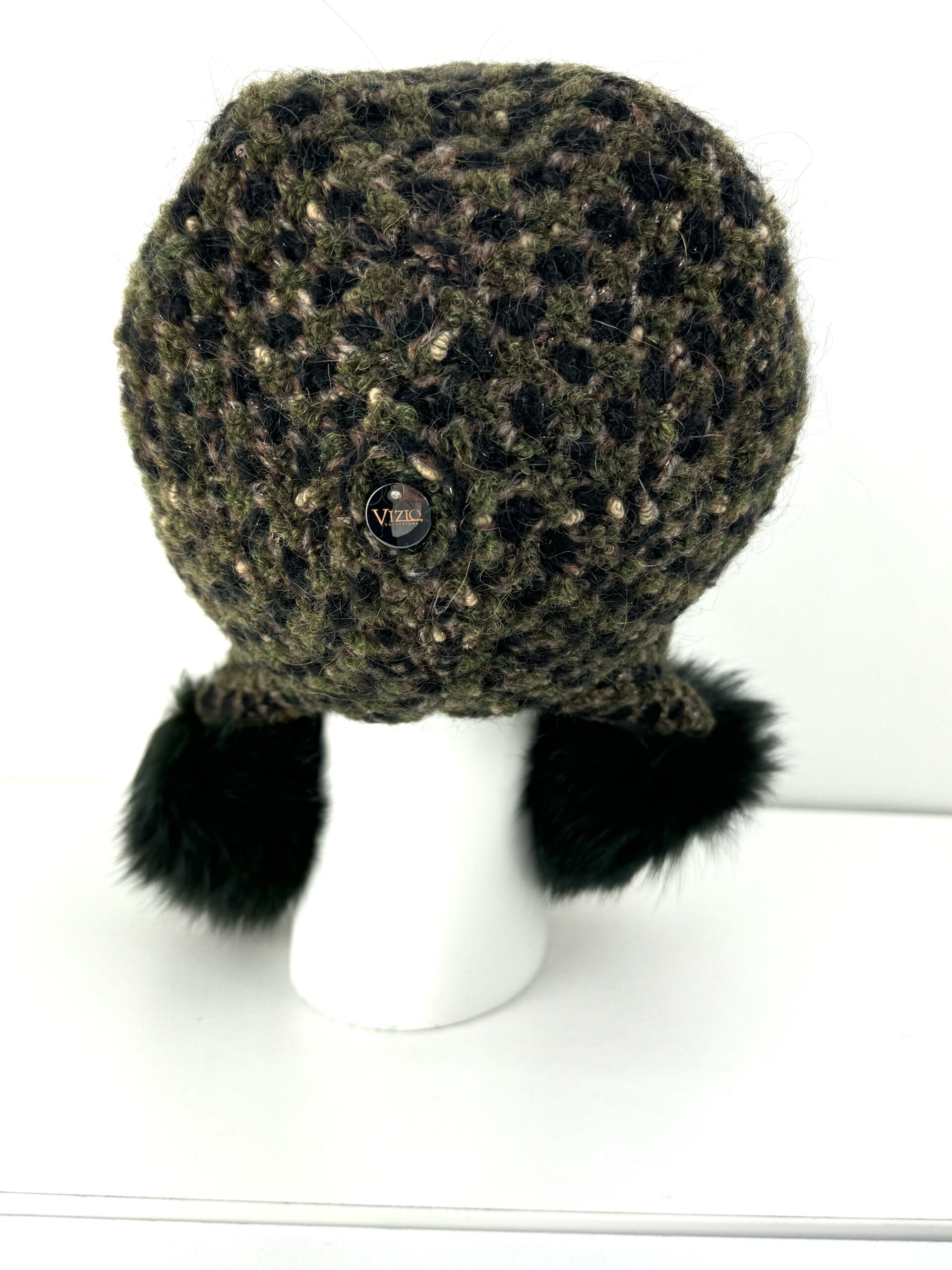 Vizio Cocoricci Hat in Green/Black - Image 3