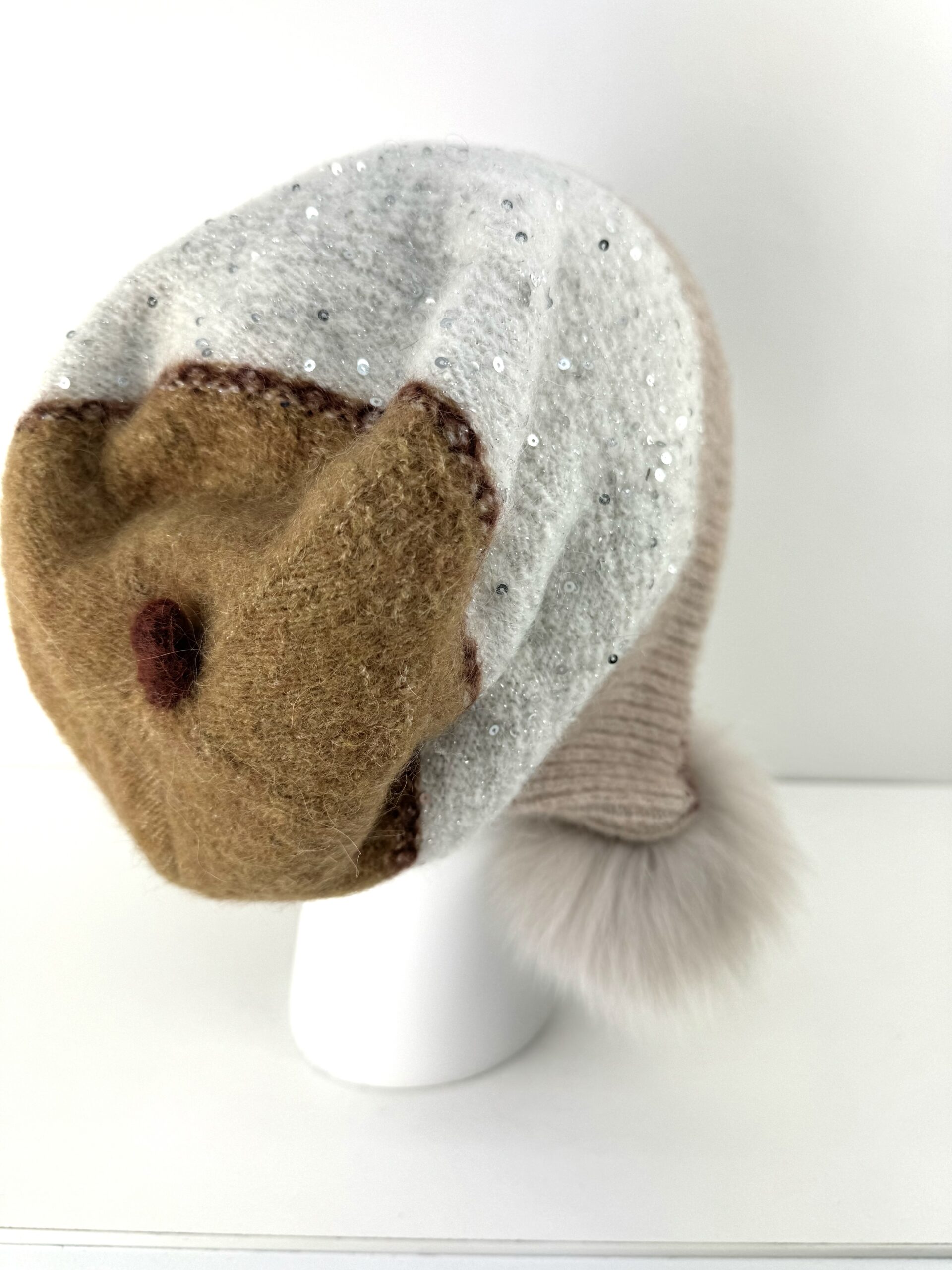 Vizio Sid Riga Trend Hat in Beige/Cream - Image 3