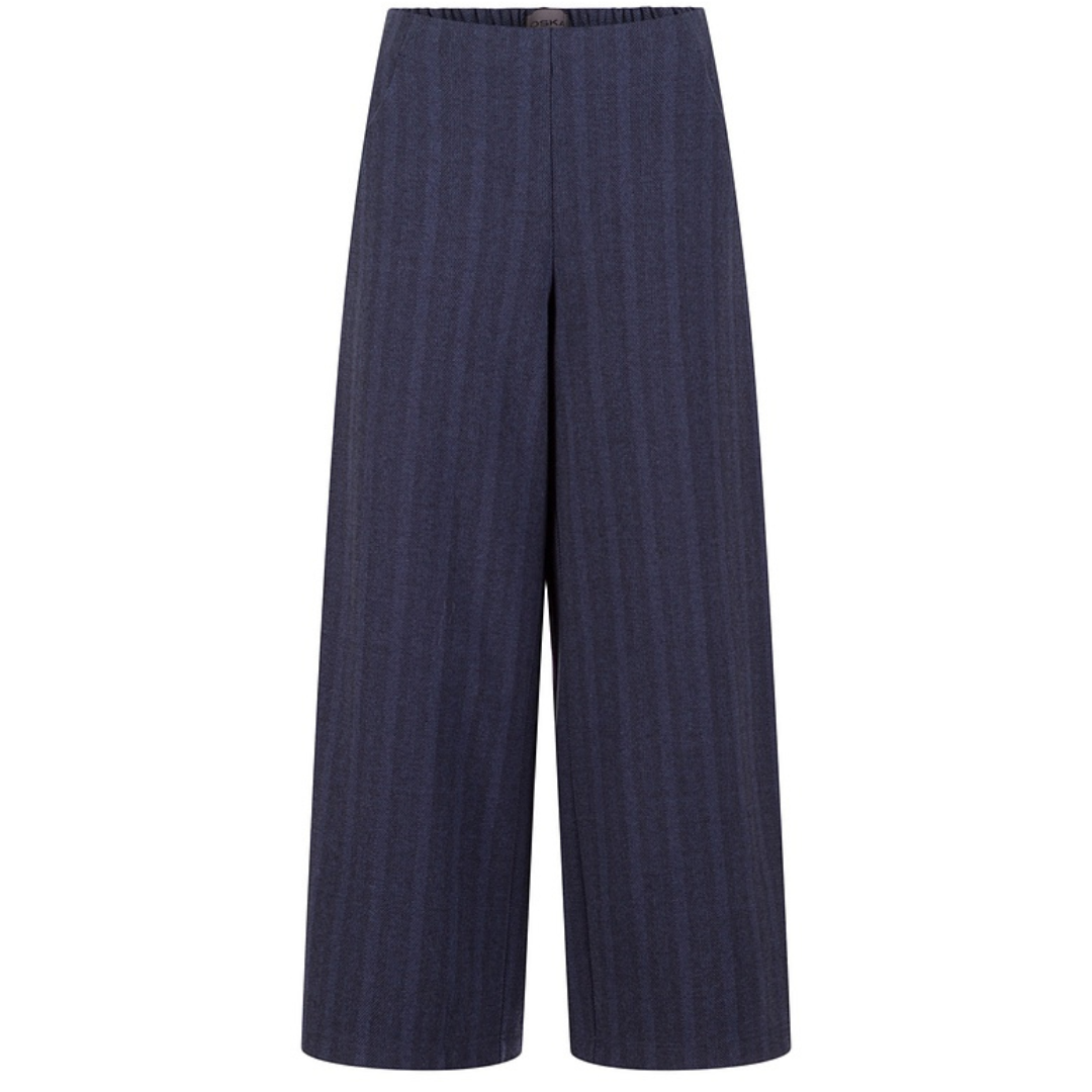 Oska Navy Herringbone Jacket - Image 3