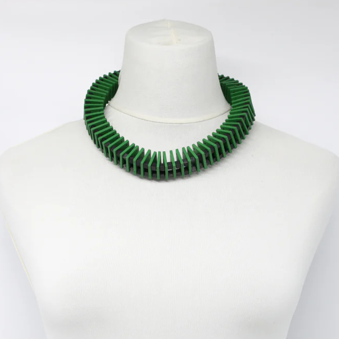 Jianhui Shakespeare's Collar Small Squares Short Necklace