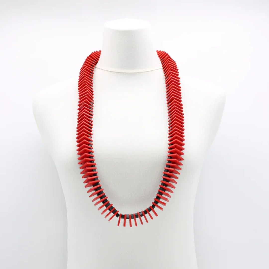 Jianhui Shakespeares collar Squares Long Necklace