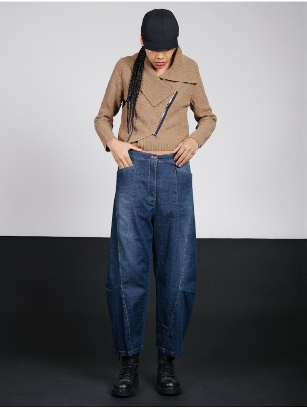 Lurdes Bergada Full Length Denim Trouser - Image 2