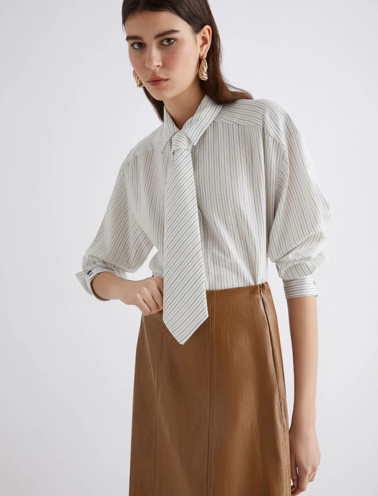 Marella Duke Short Stripe Shirt - Image 3