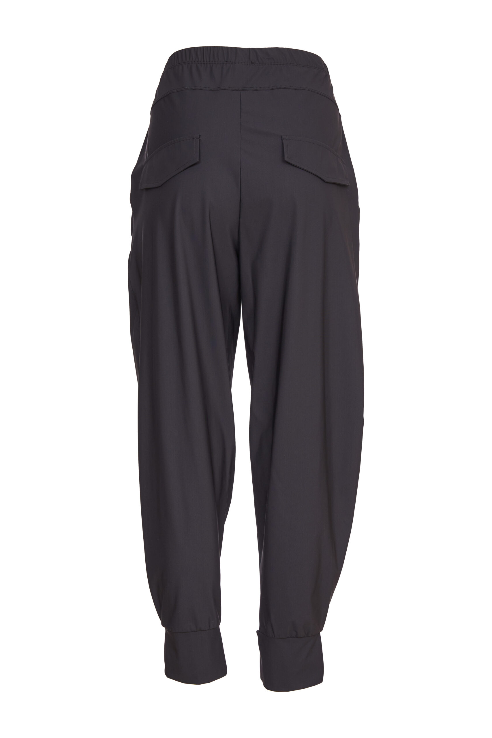 Naya Cuff Trouser In Black - Image 2