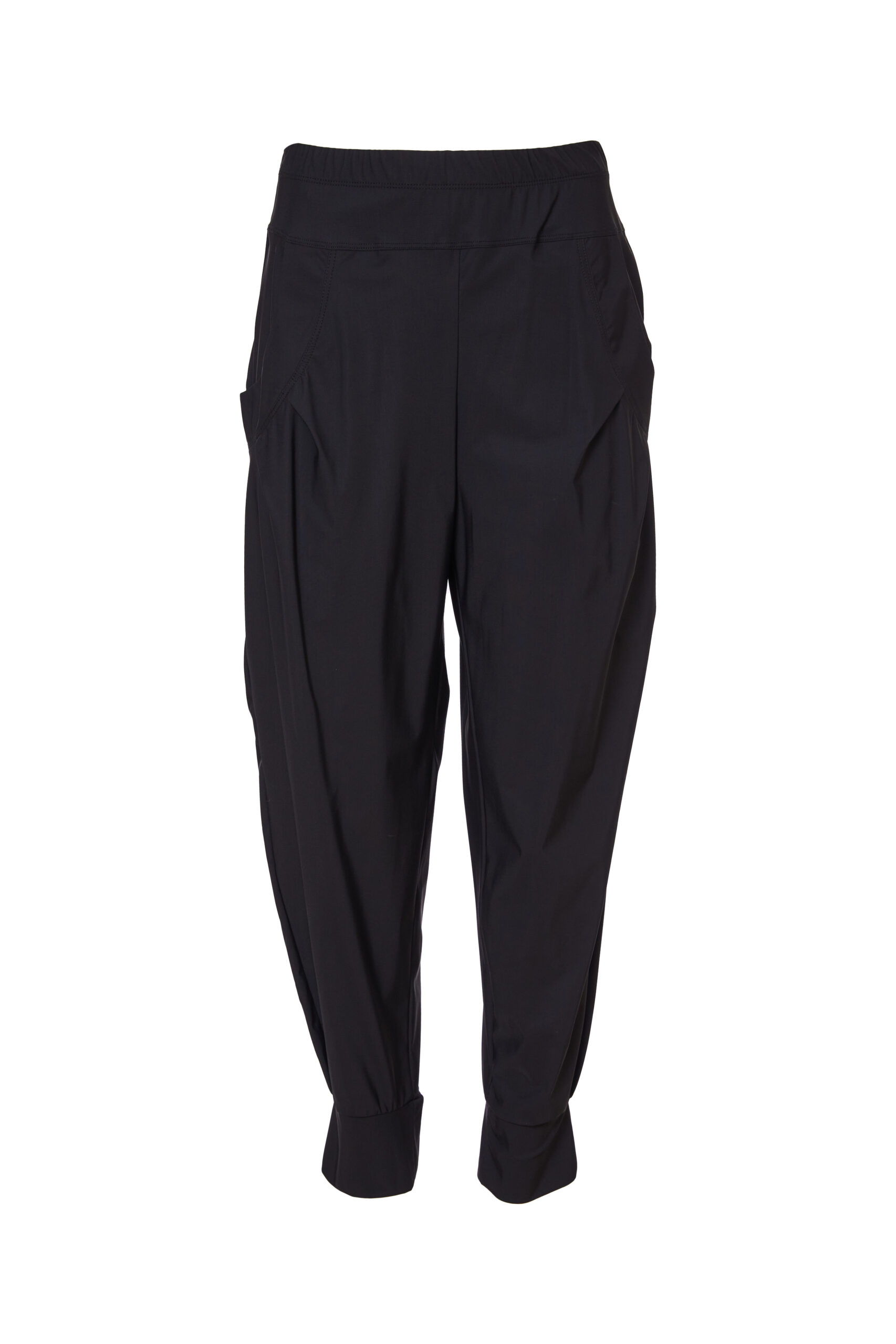 Naya Cuff Trouser In Black - Image 4
