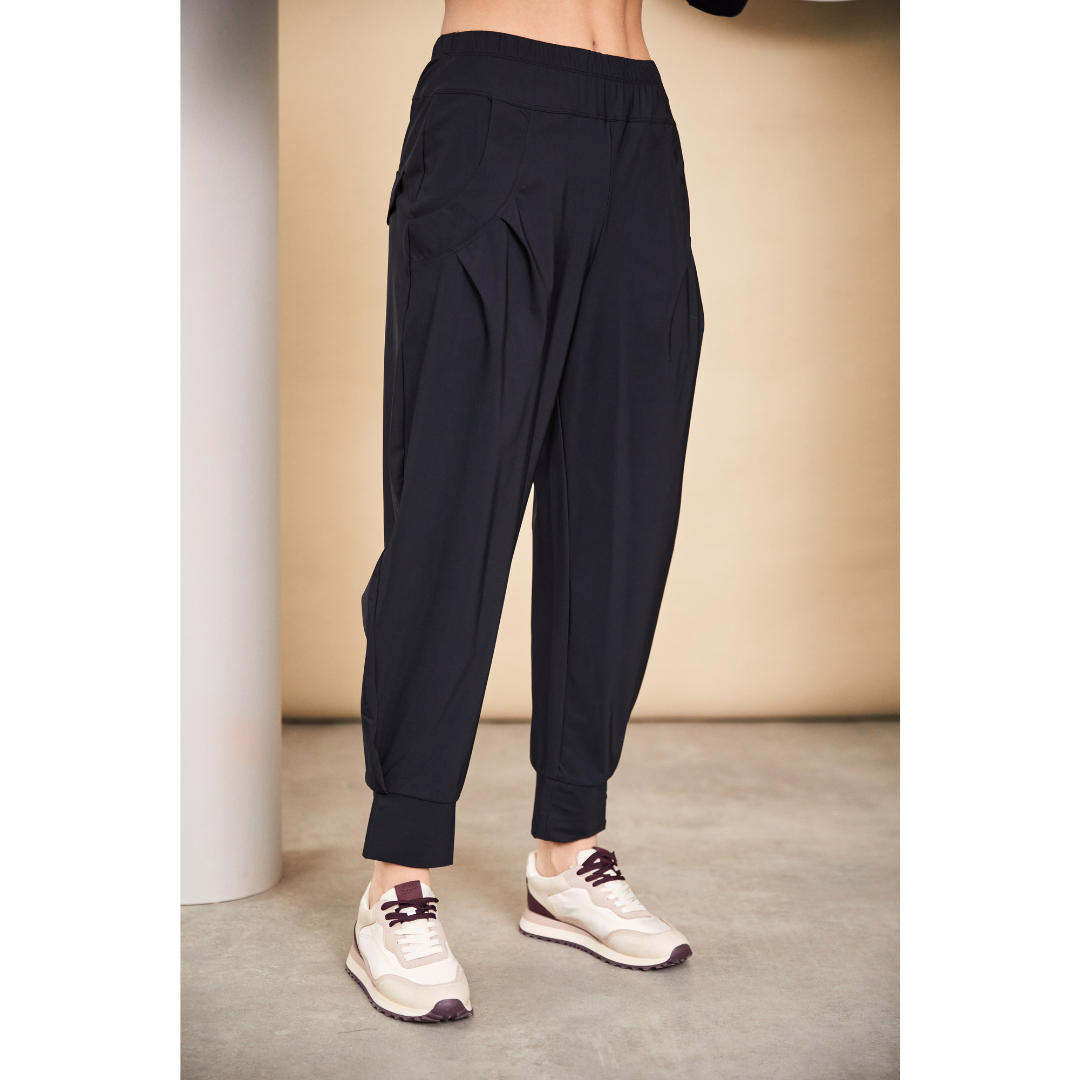 Naya Cuff Trouser In Black
