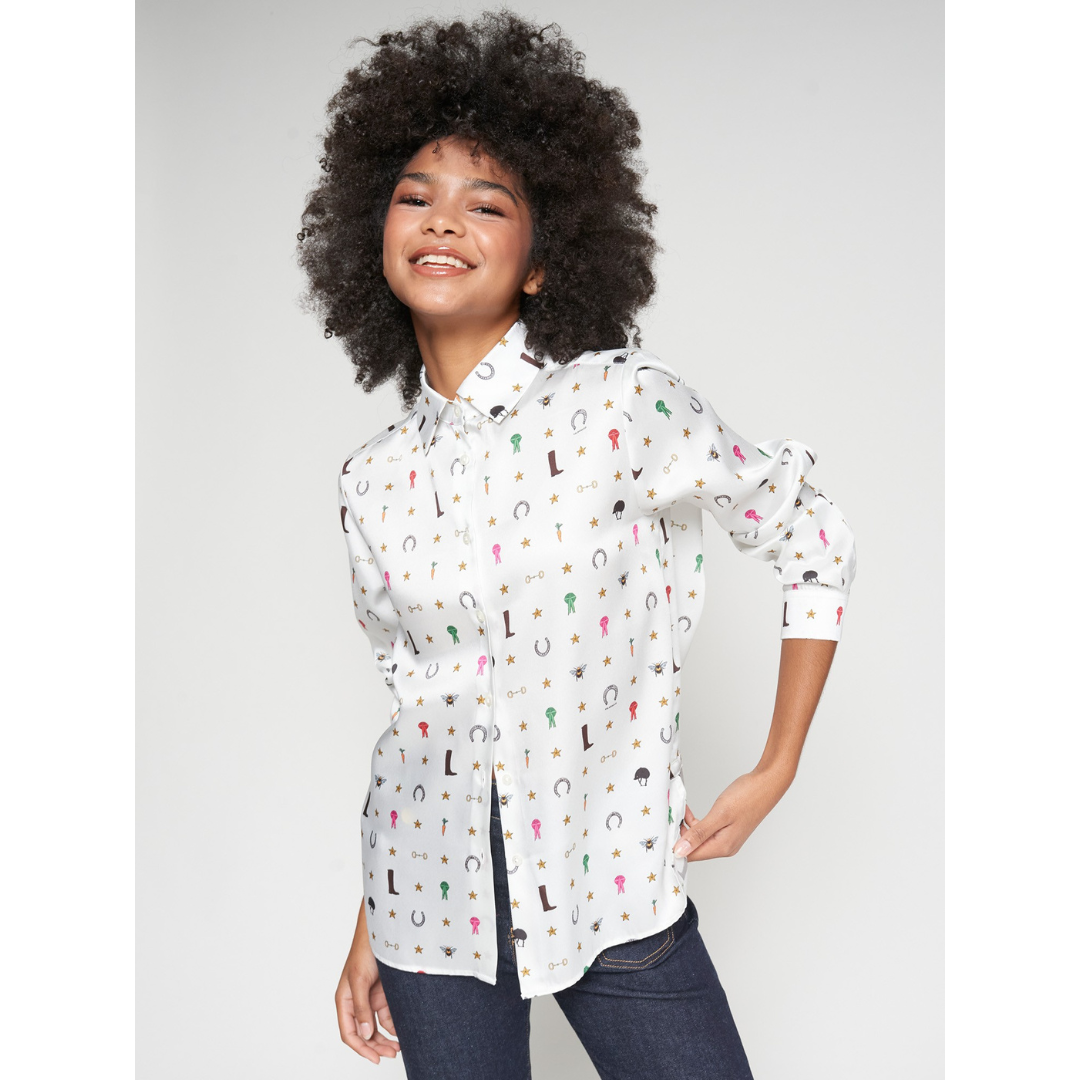Vilagallo Shirt with Hipica Print