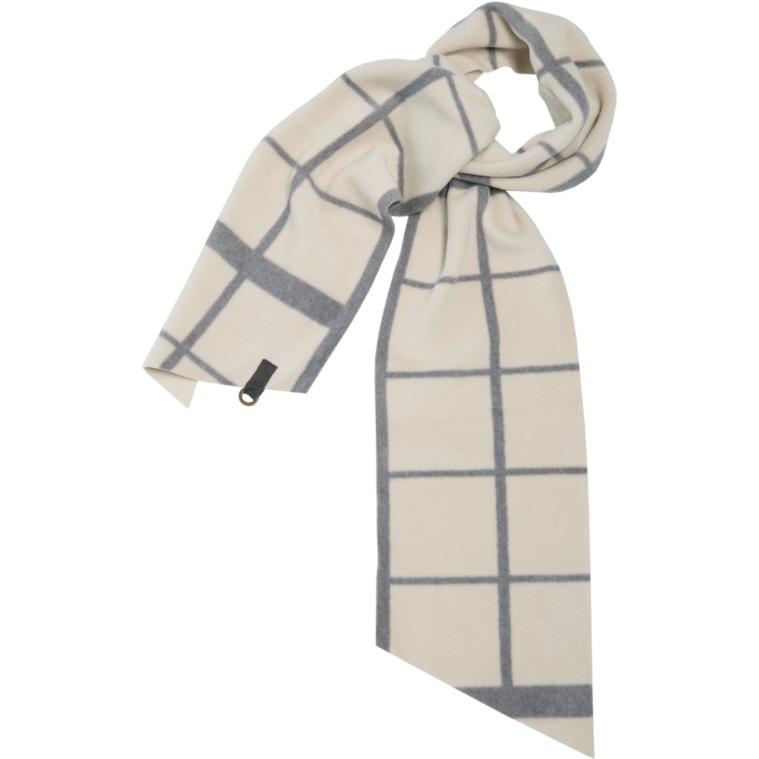 Henriette Steffensen Fleece Mini Scarf In Clan Print Kit