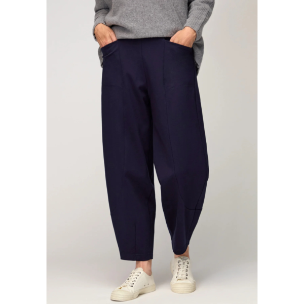 Sahara Ponte Bubble Trouser In Midnight