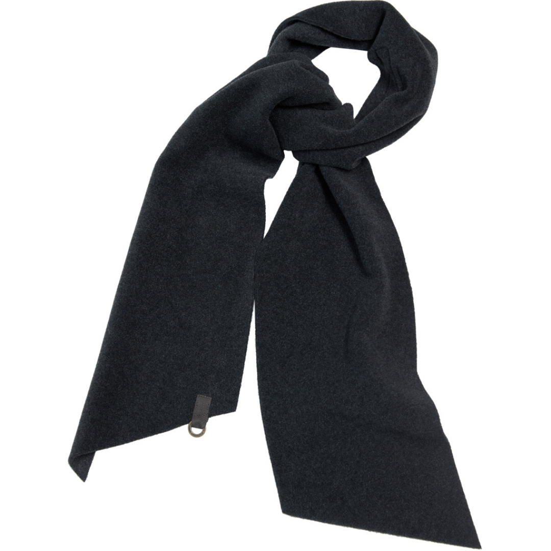 Henriette Steffensen Fleece Mini Scarf in Soft Black
