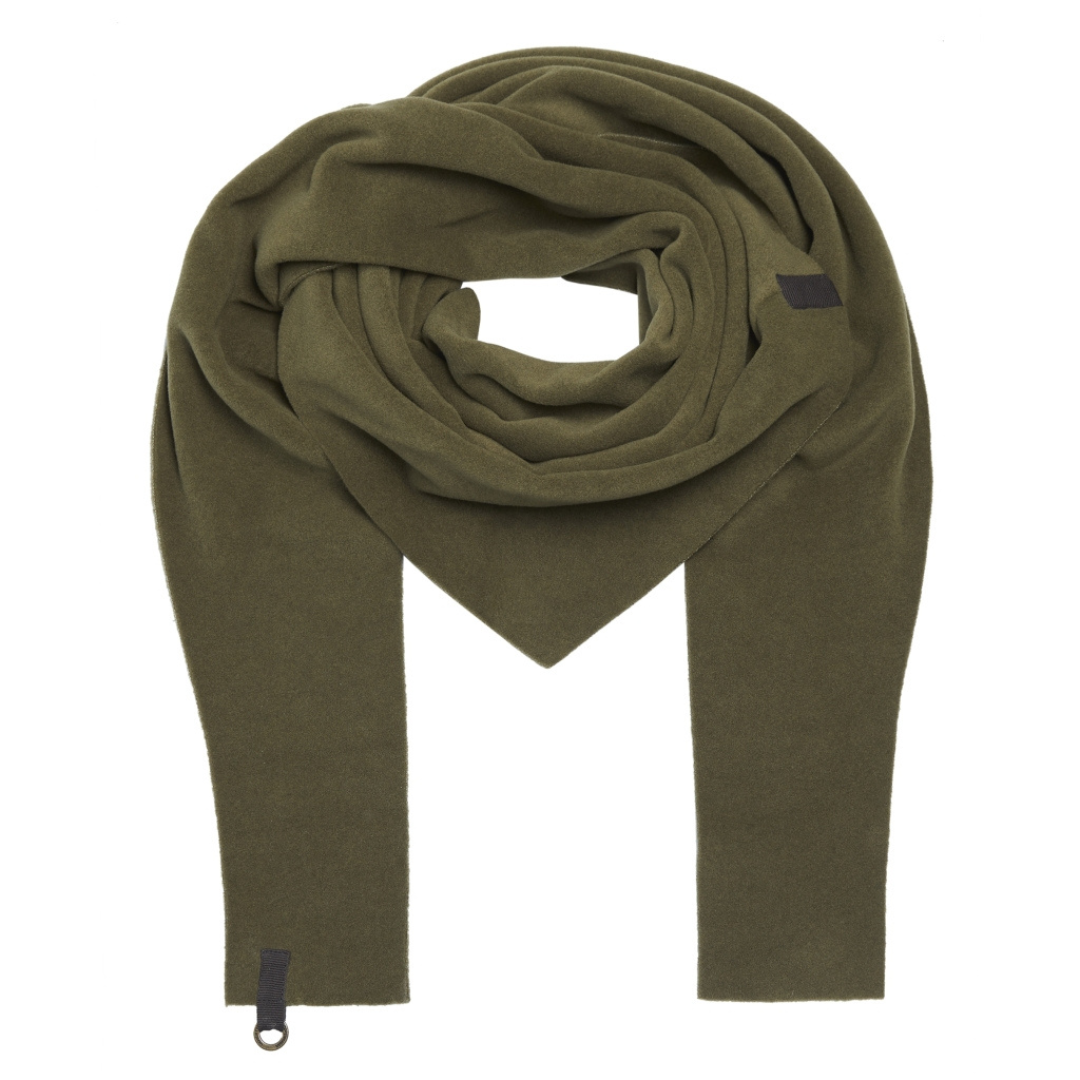 Henriette Steffensen Fleece Wrist Warmer in Moss - Image 2