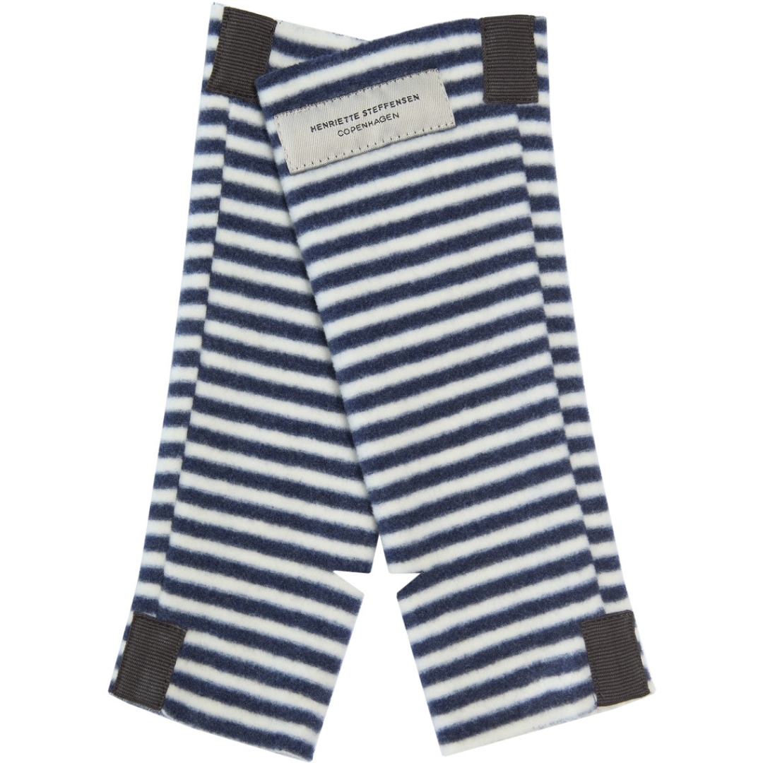 Henriette Steffensen Fleece Wrist Warmer in Denim/Kit