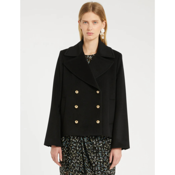 Marella Short Lago Jacket In Black