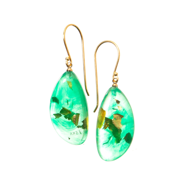 Prue By Zsiska Drop Earrings In Green