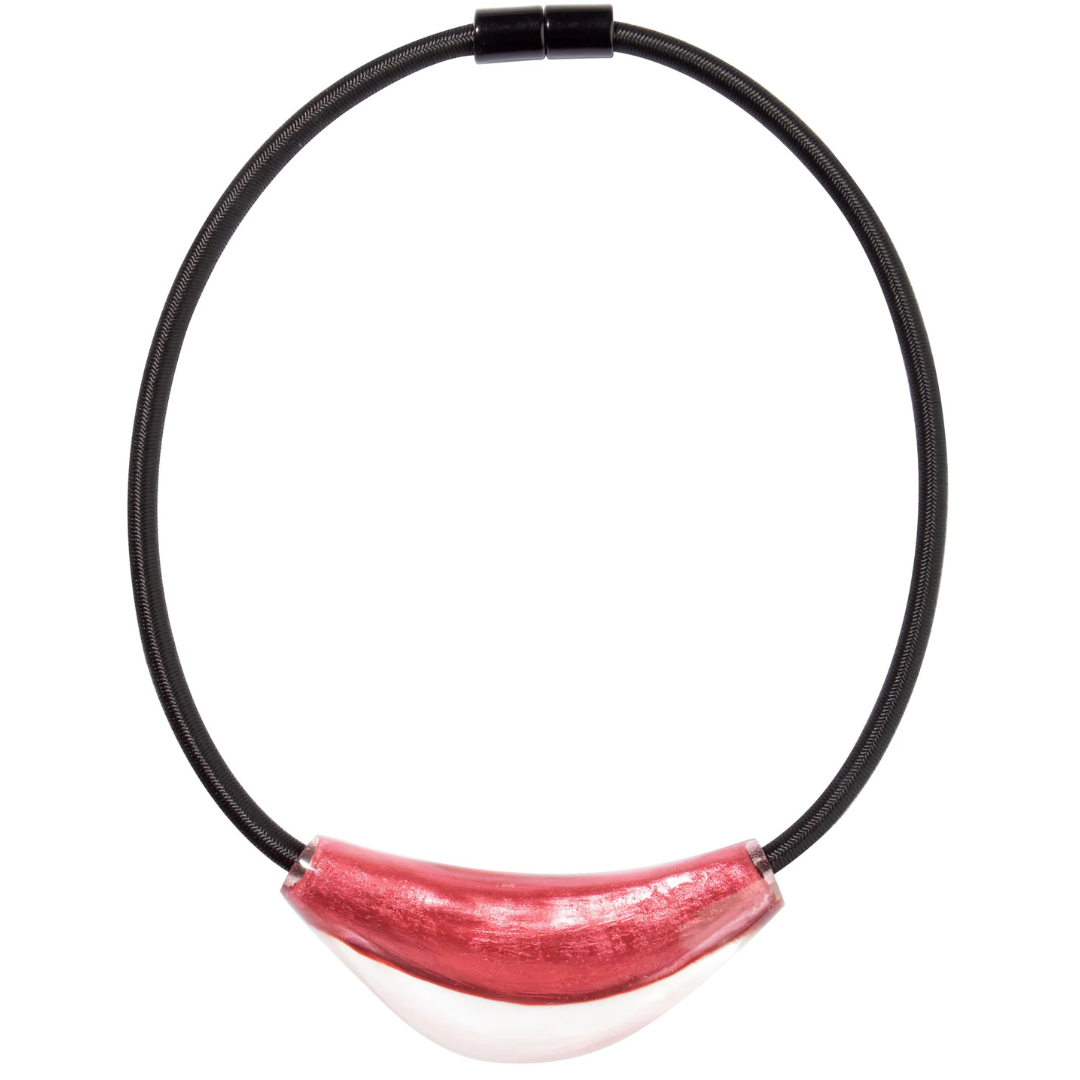 Zsiska Short Necklace In Pink