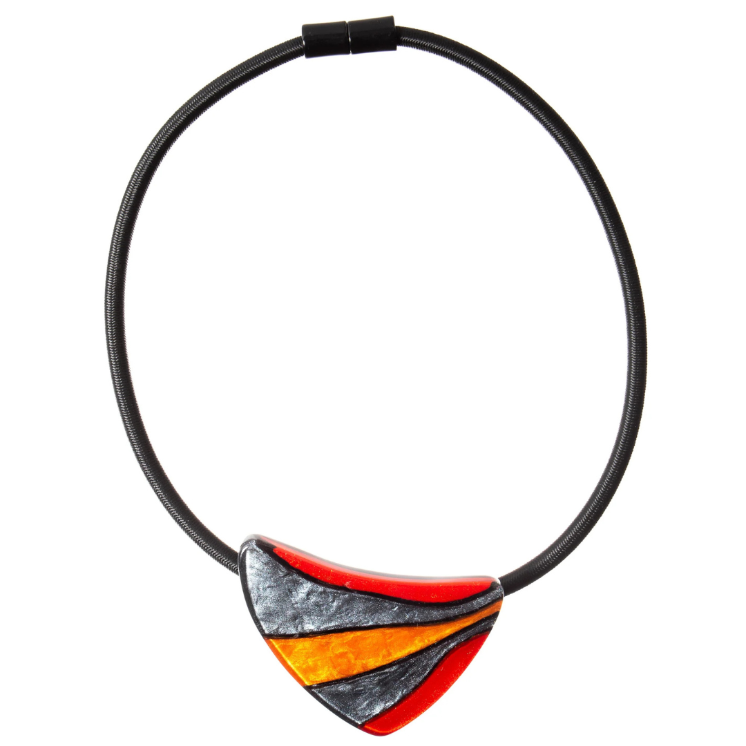 Prue By Zsiska Necklace With Multi Triangle