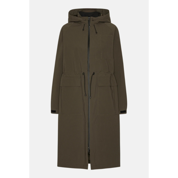 Ilse Jacobsen Long winter Coat In Wren