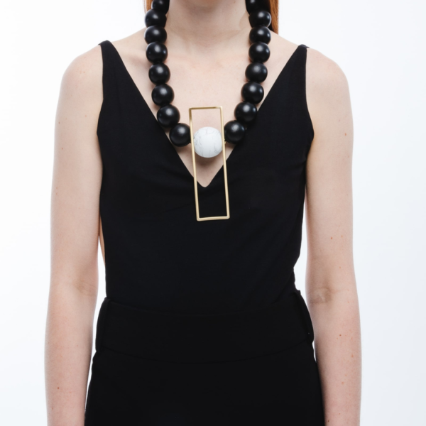 Katerina Vassou Izara Black Necklace