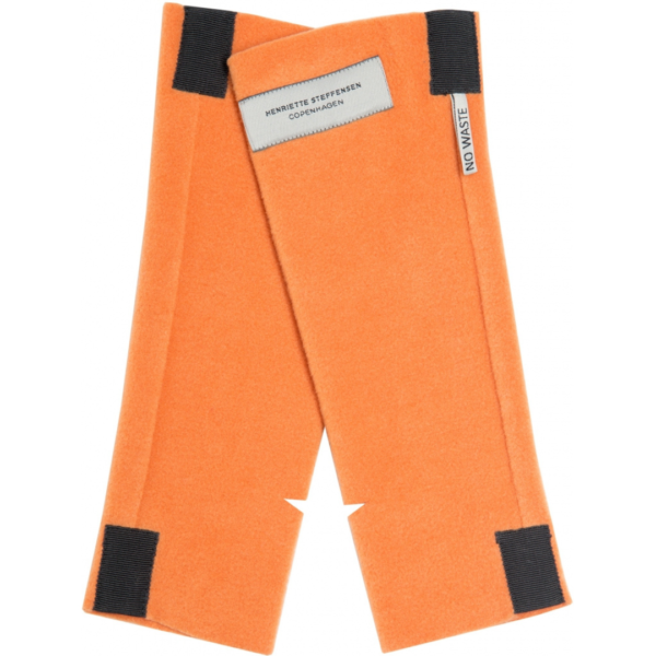 Henriette Steffensen Wrist Warmers In Orange