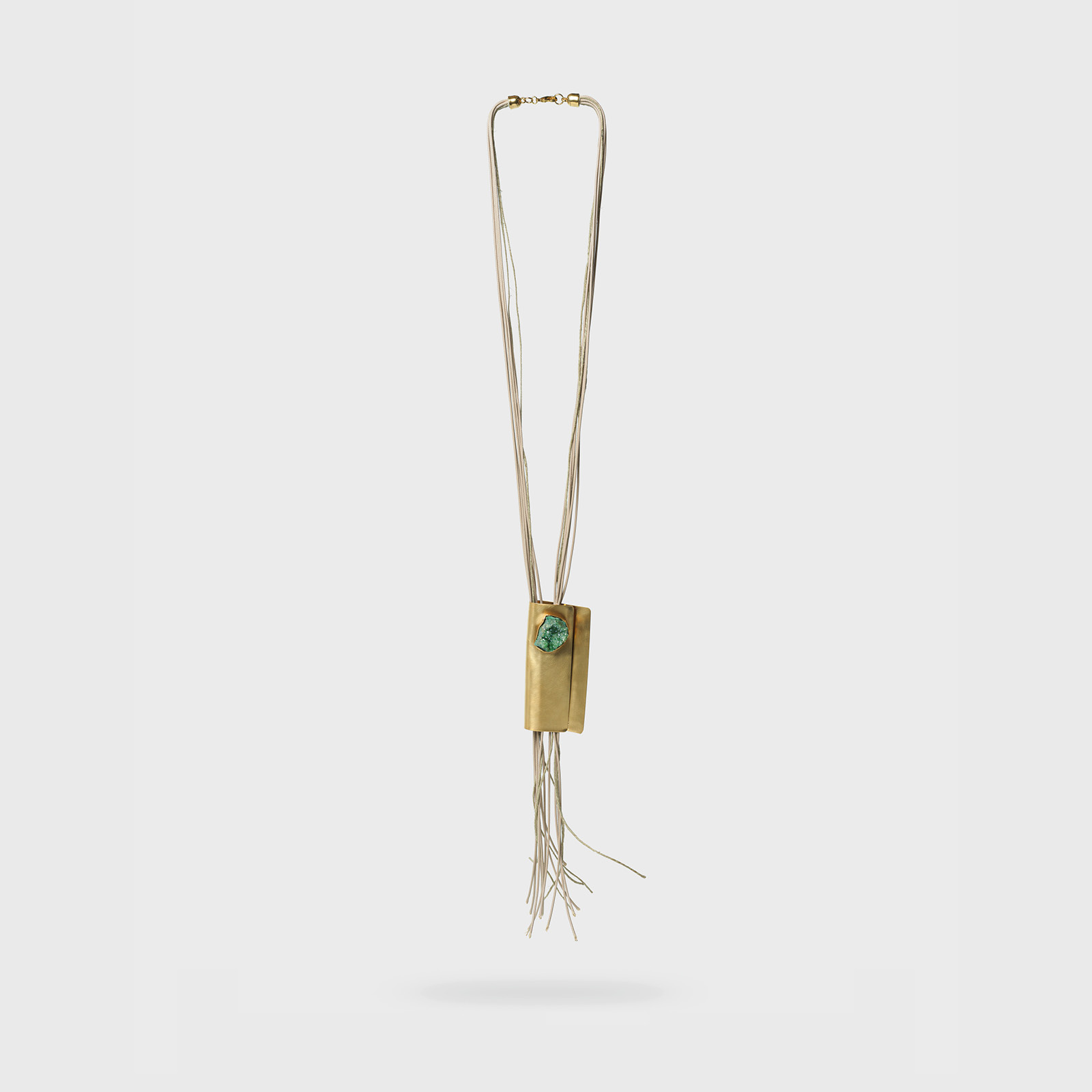 Katerina Vassou Hyacinth Necklace In Gold/Green - Image 4