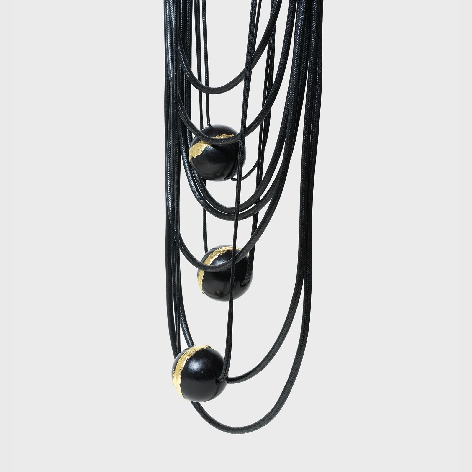 Katerina Vassou Portico Necklace In Black/Gold - Image 3