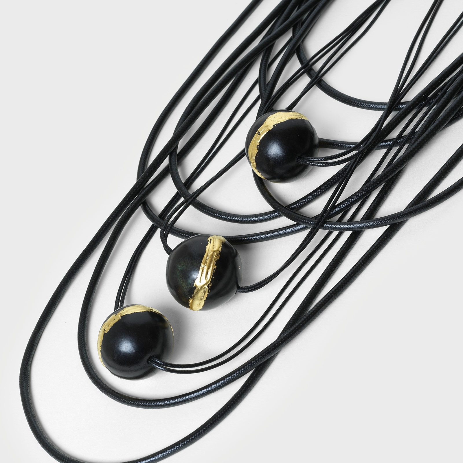 Katerina Vassou Portico Necklace In Black/Gold - Image 4