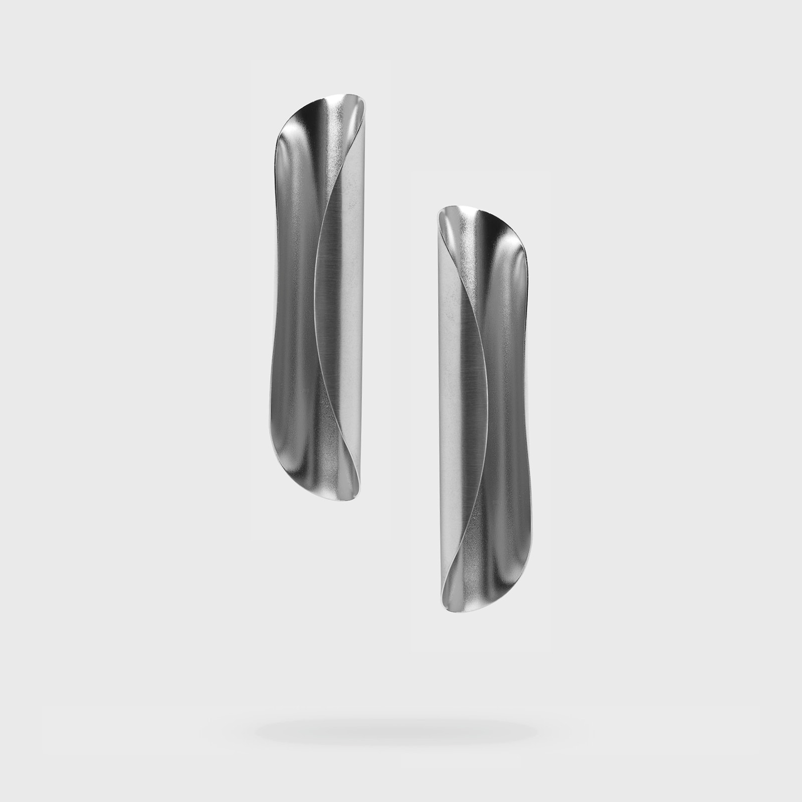 Katerina Vassou Turret Earrings In Silver - Image 3