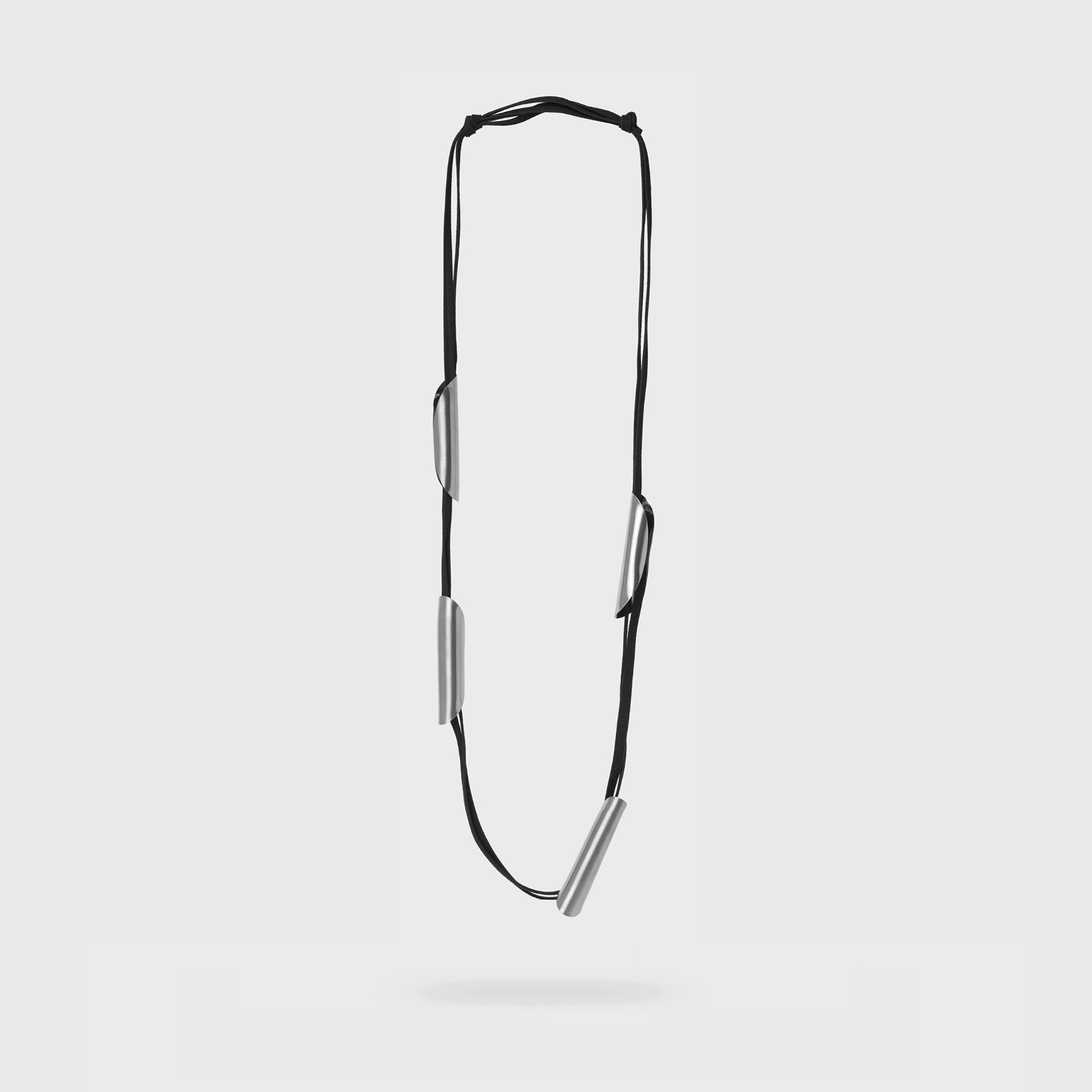Katerina Vassou Turret Necklace In Black/Silver - Image 2