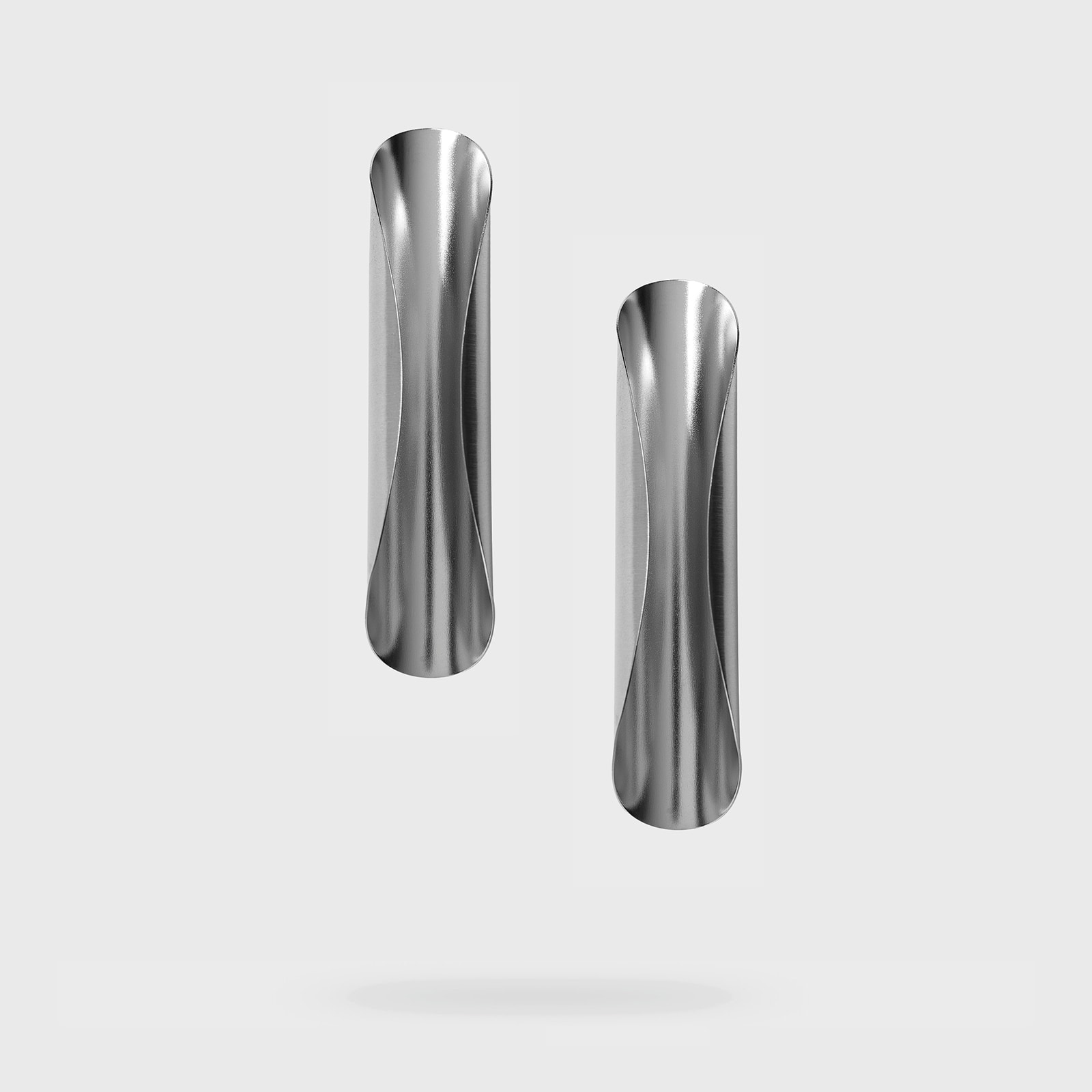 Katerina Vassou Turret Earrings In Silver - Image 2