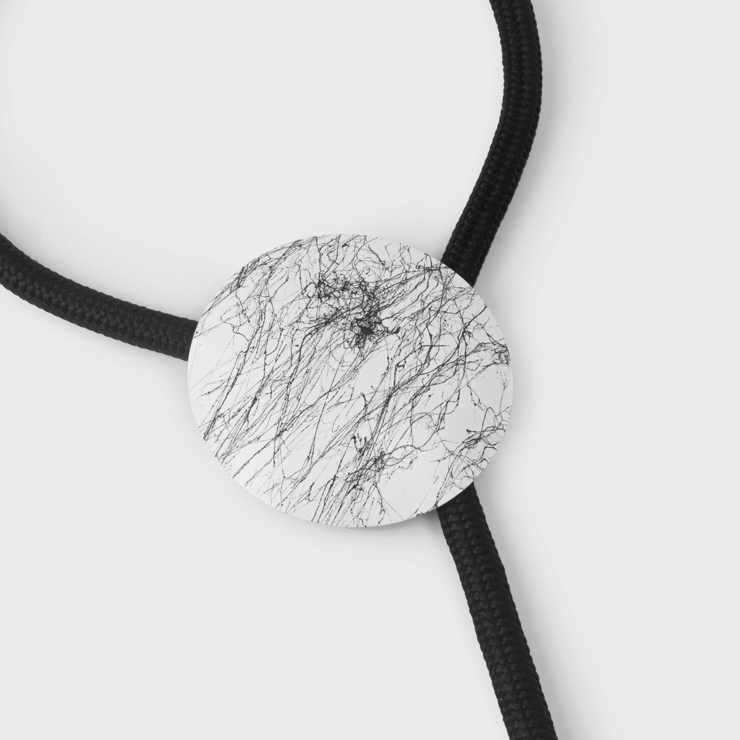 Katerina Vassou Misty Necklace In White/Black - Image 2