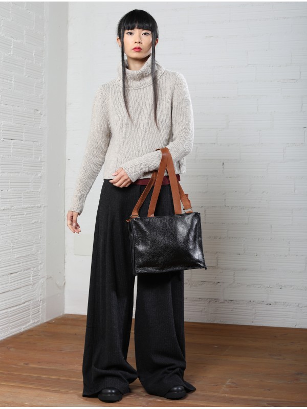 Lurdes Bergada Turtle Neck Sweater in Beige - Image 4