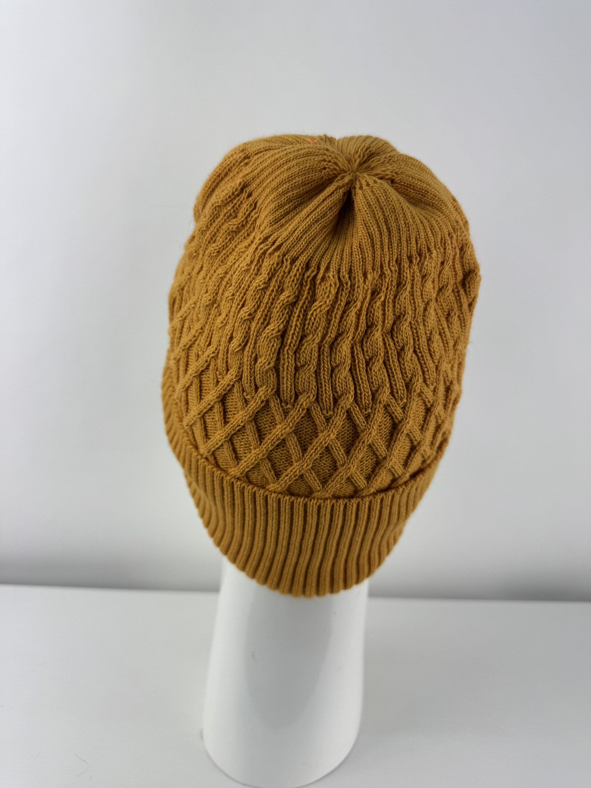 Rabionek Fleece Lined Beanie Hat In Golden Sun - Image 4