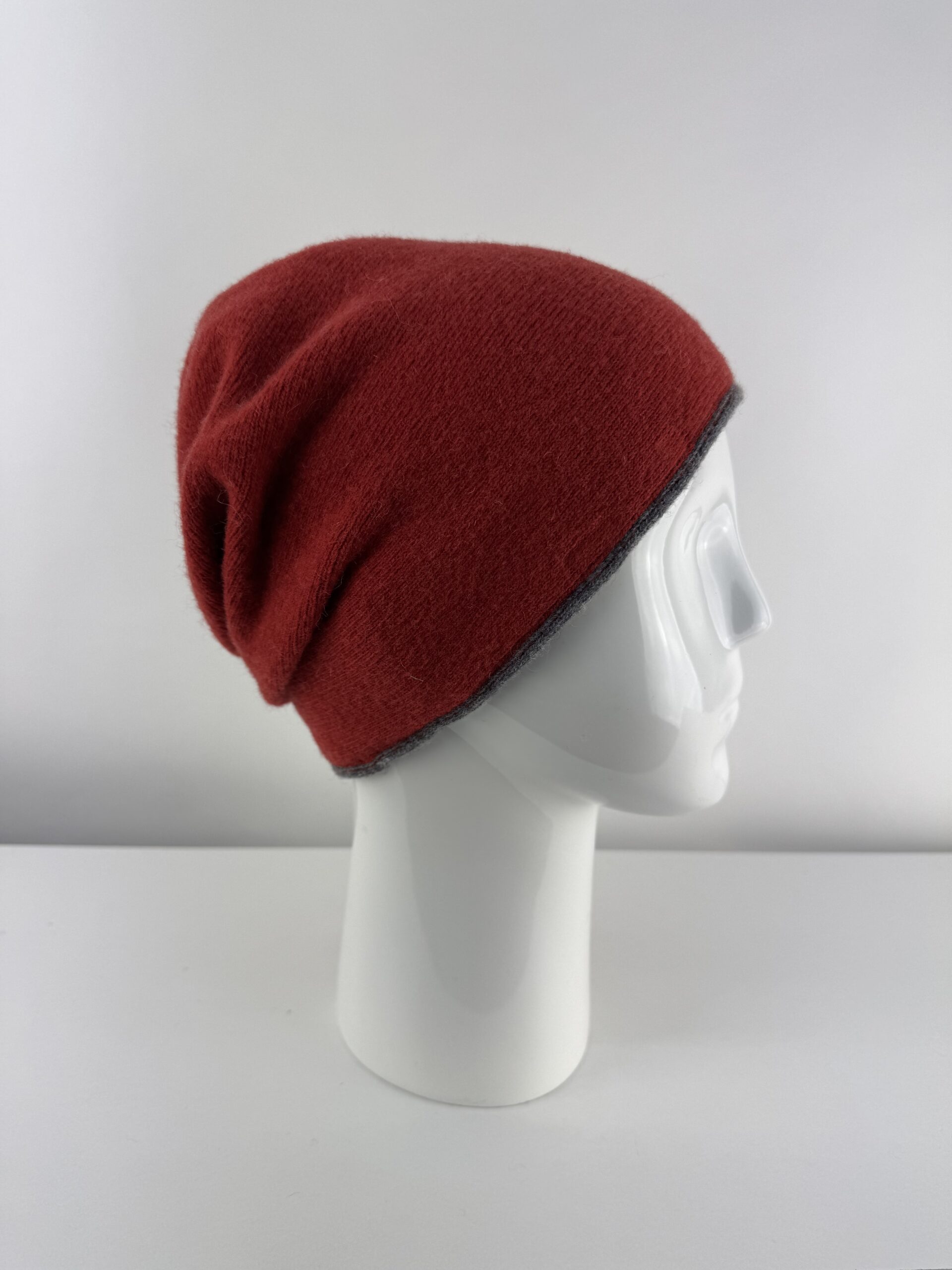 Rabionek Wool Hat In Red - Image 3