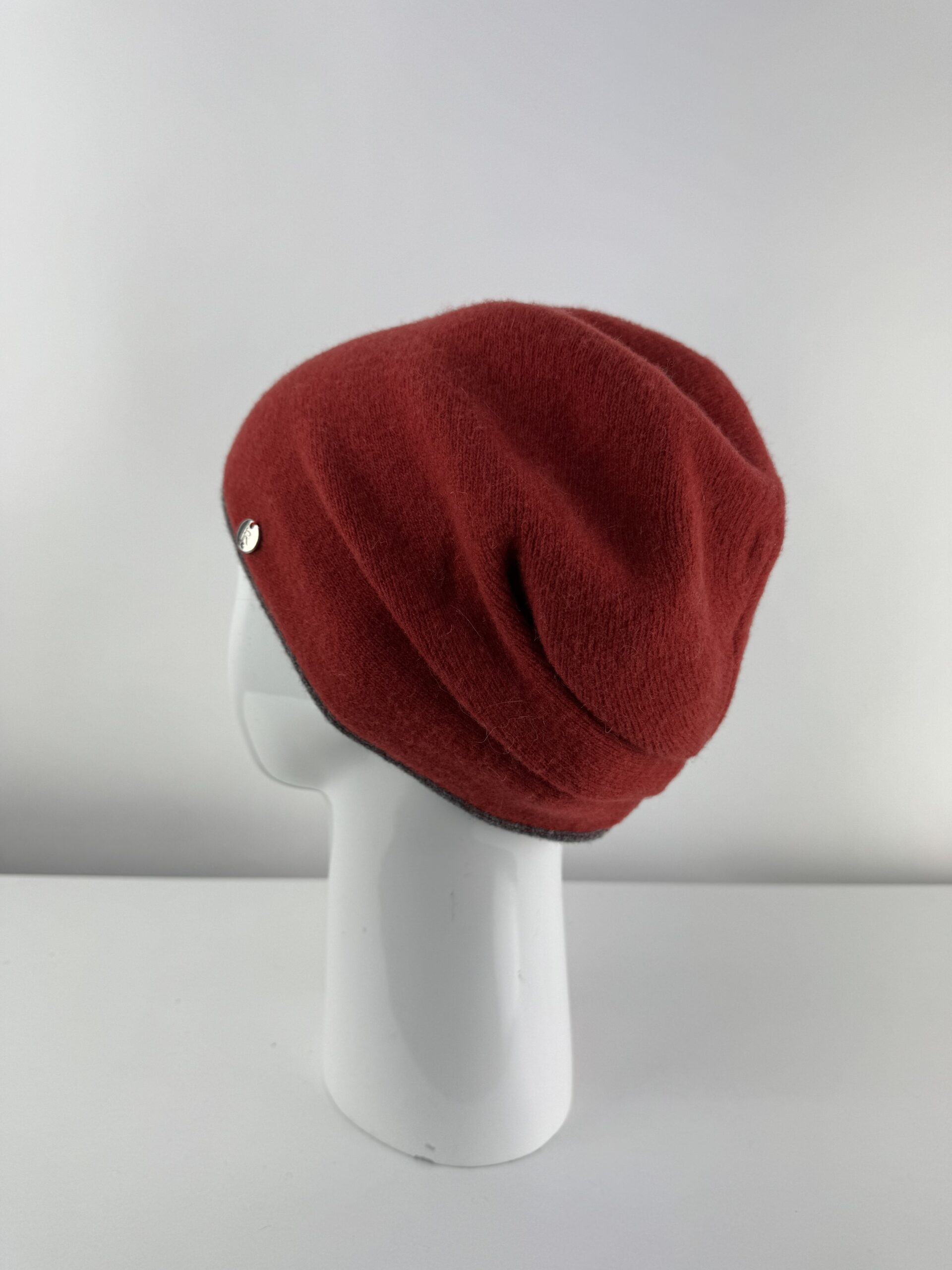 Rabionek Wool Hat In Red - Image 4