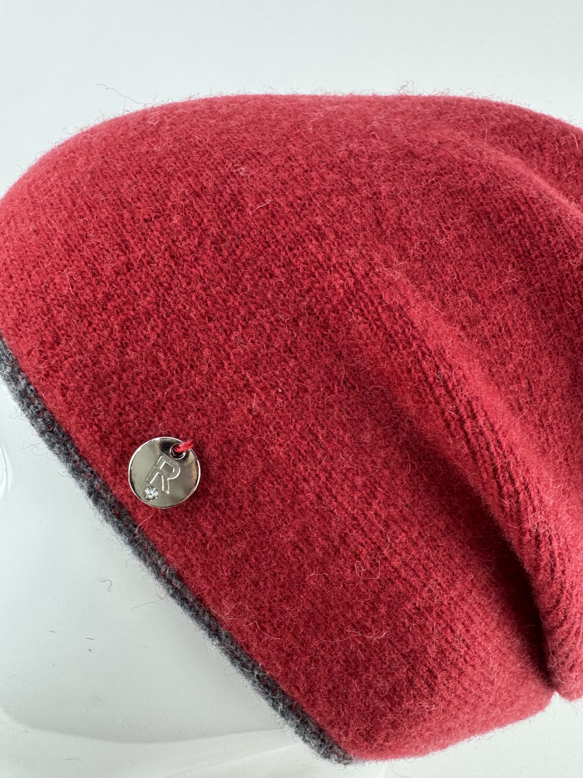 Rabionek Wool Hat In Red - Image 5