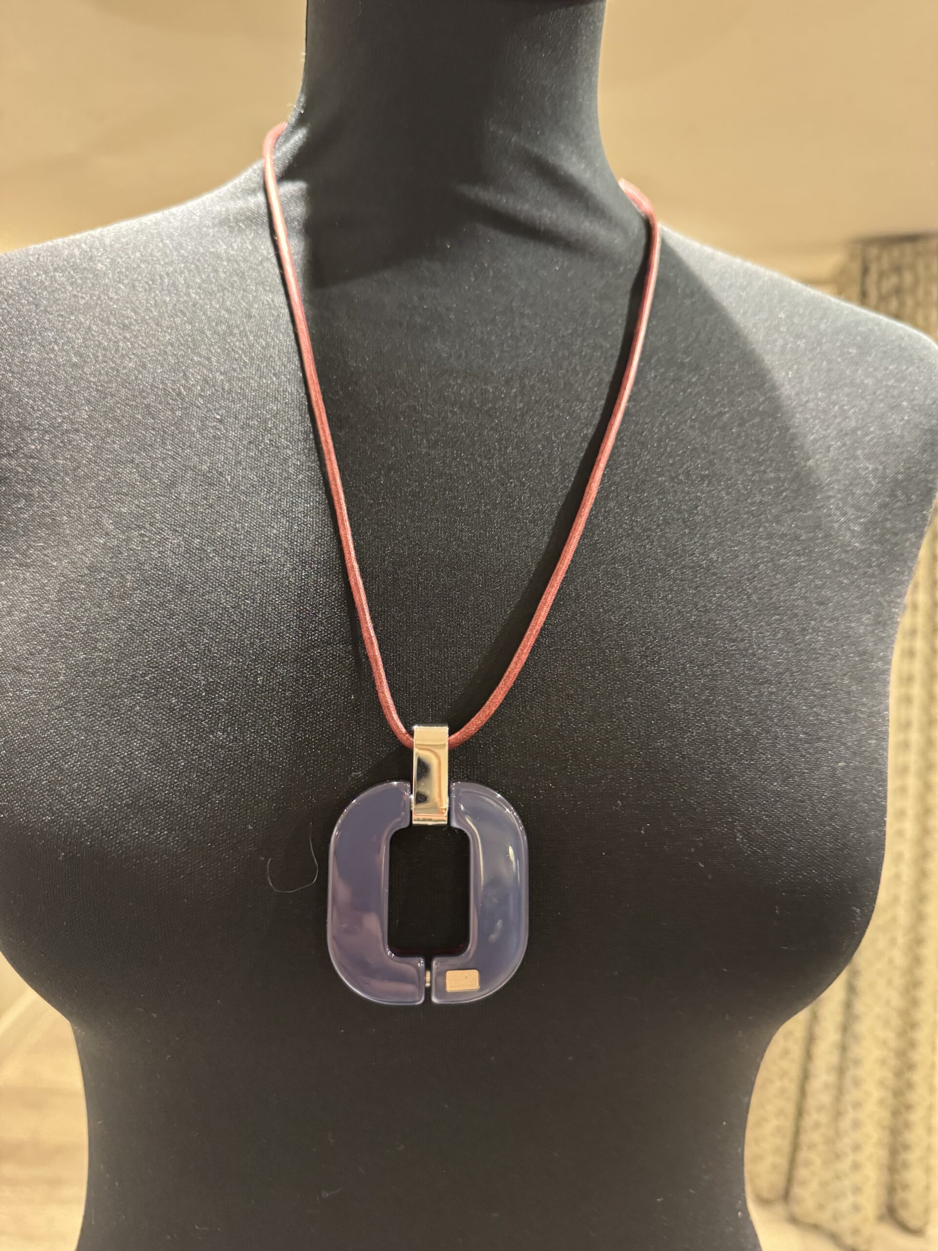 XAVIER-DEROME Double Earrings Blue/Red - Image 5