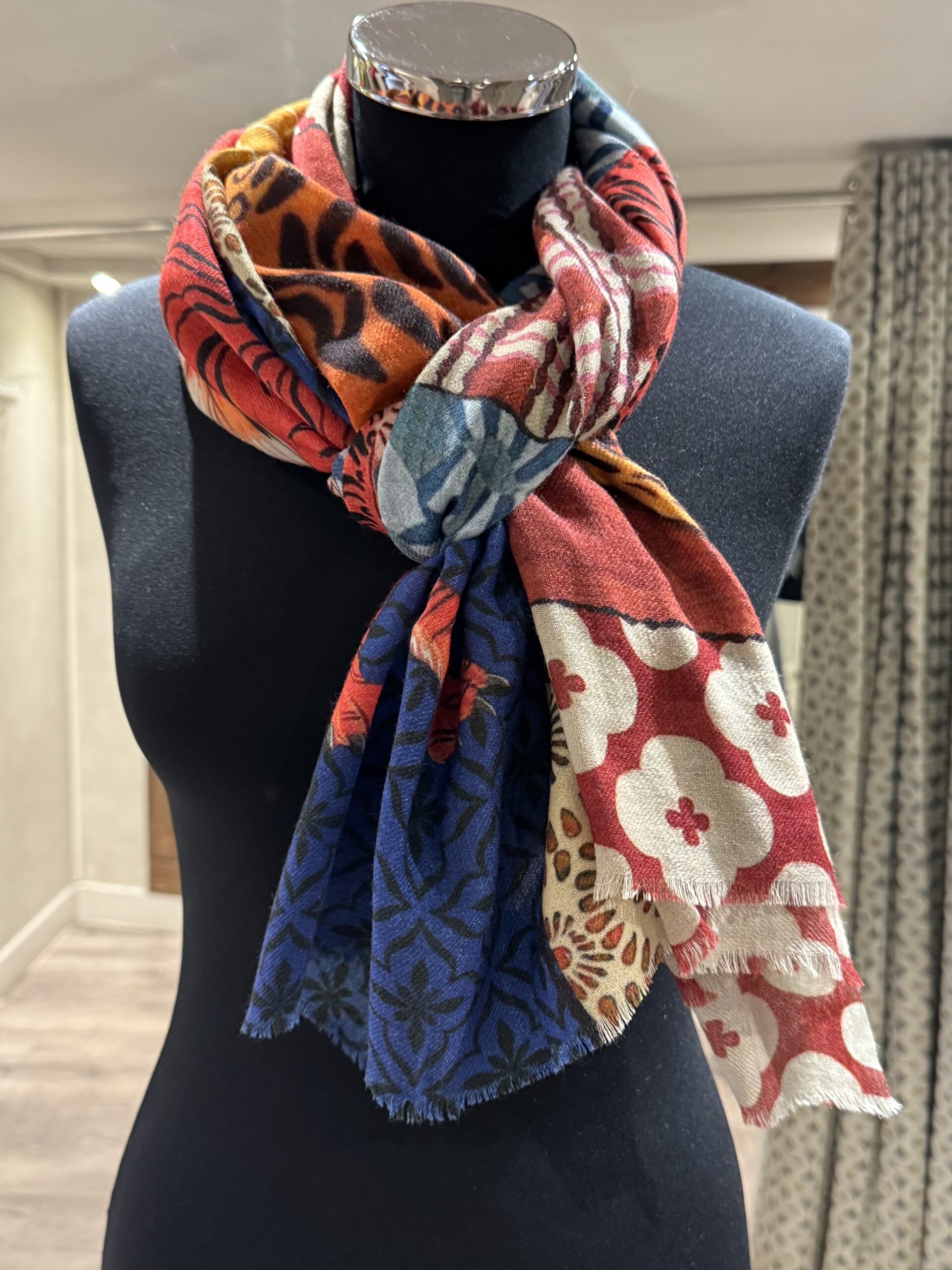Salisa Tibetan Triumph Scarf In Multi - Image 2