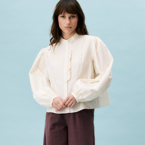 FRNCH Ipomee Shirt in Creme