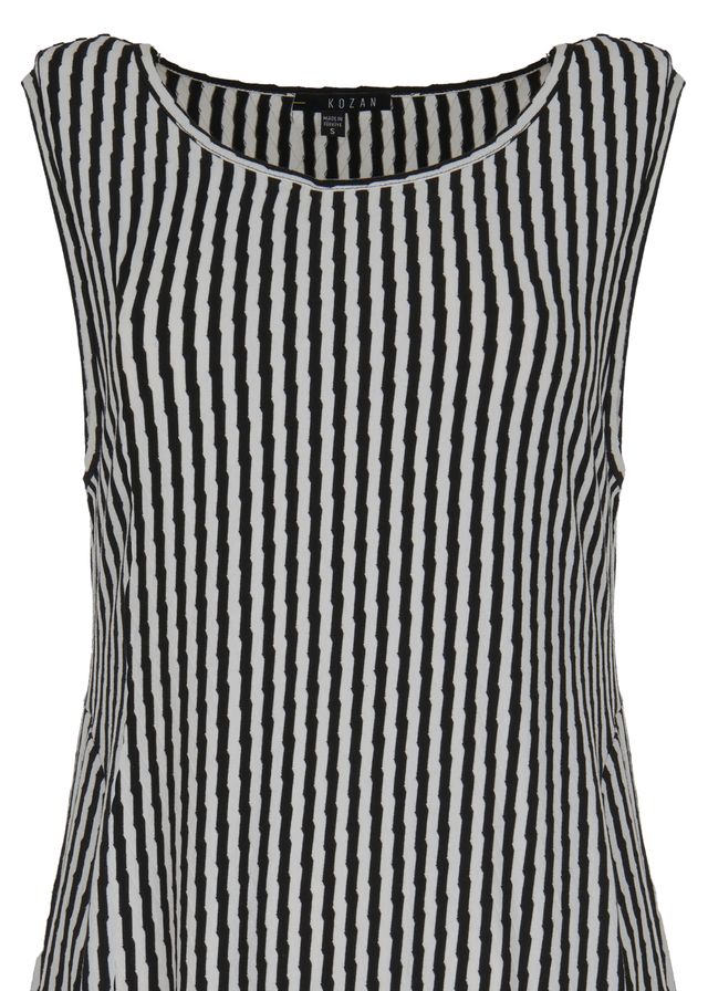 Kozan Black Sleeveless Bubble Dress - Image 4