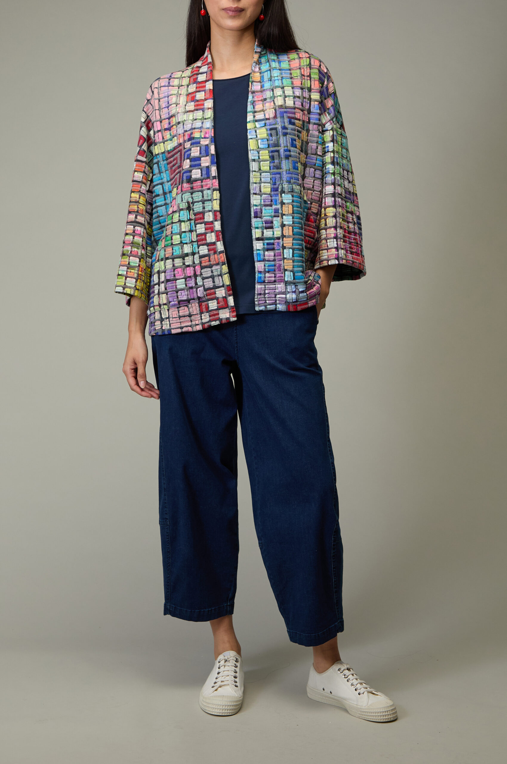Sahara Coloured Glass Tiles Jersey Jacket - Image 2