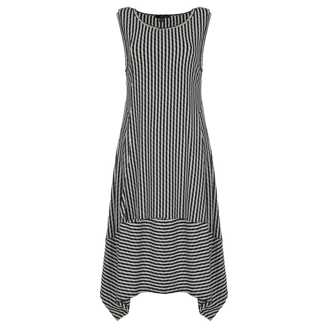 Kozan Black Sleeveless Bubble Dress