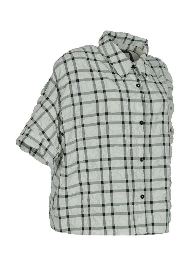 Kozan Shirt White With Black Check - Image 2