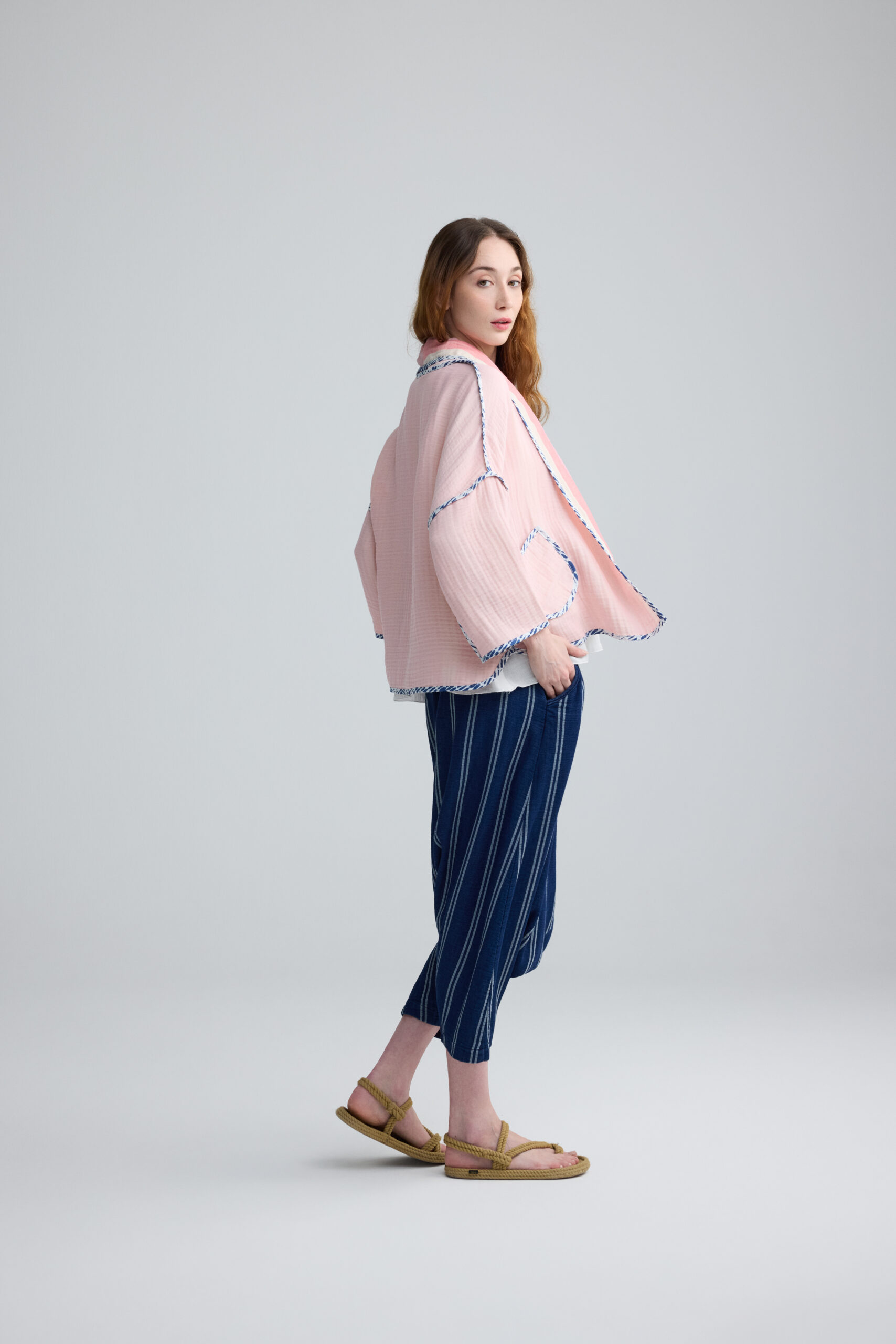 Luukaa Sorrel Woven Jacket In Original Pink - Image 2