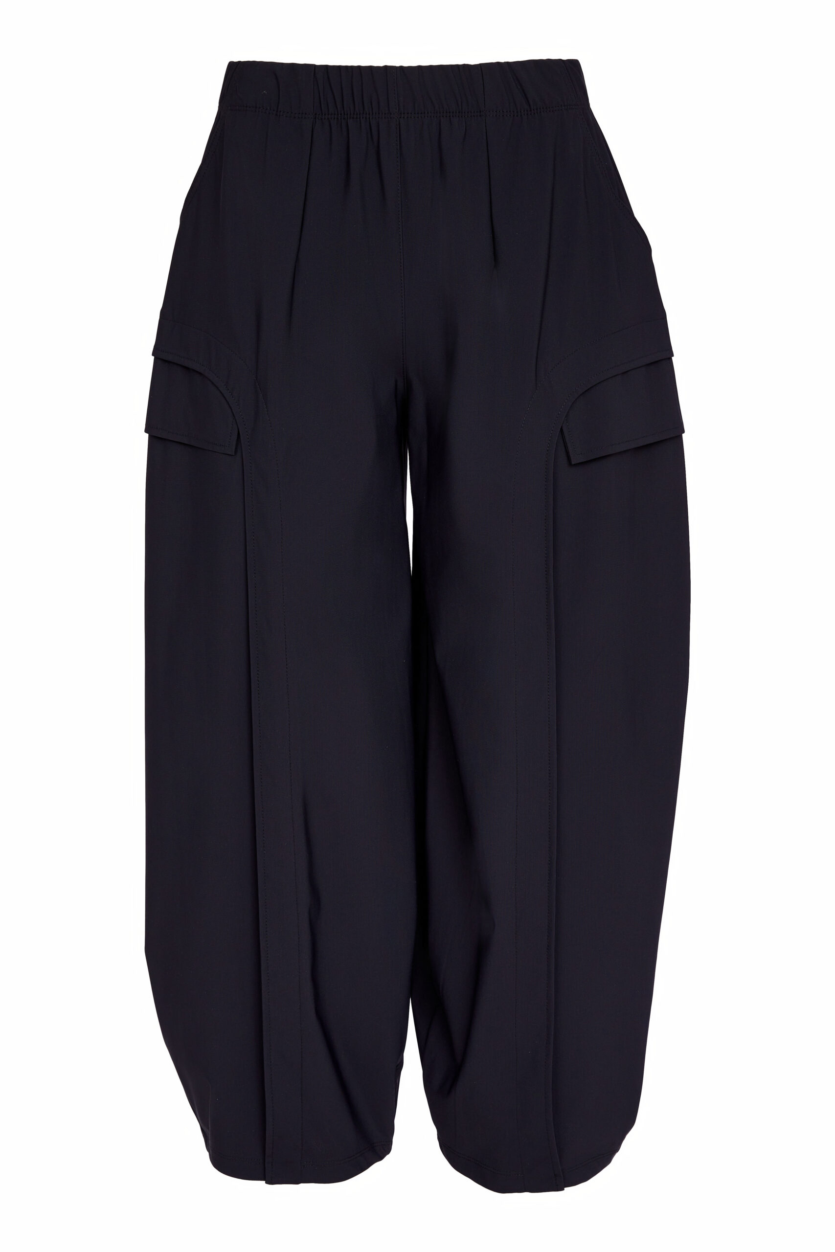 Naya Balloon Shaped Trousers In Black - Image 2